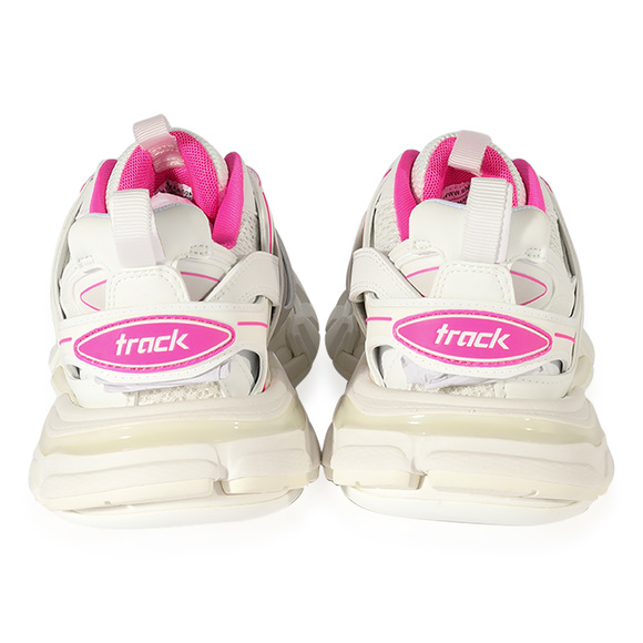 Balenciaga Wmns Track Sneaker 'White Fluo Pink' - Picture 2 of 3